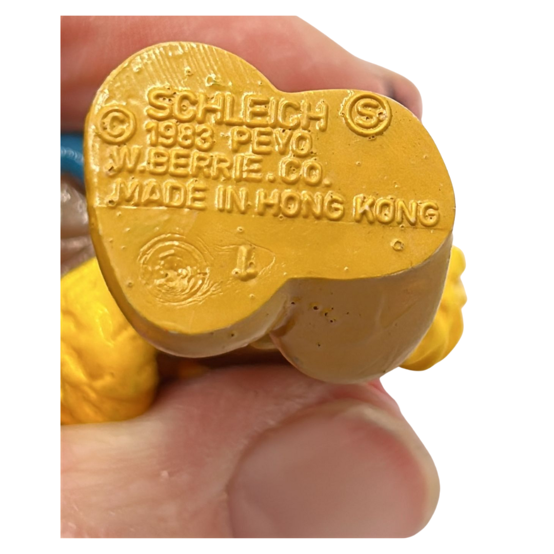 Smurfs Smurfette figure 1983 by Schleich made in Hong Kong 327A