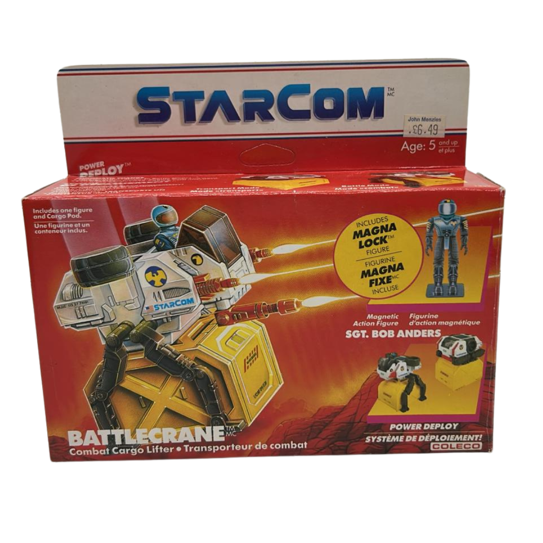 Starcom Battlecrane, Battle Crane, complete with figure and visor, working 246
