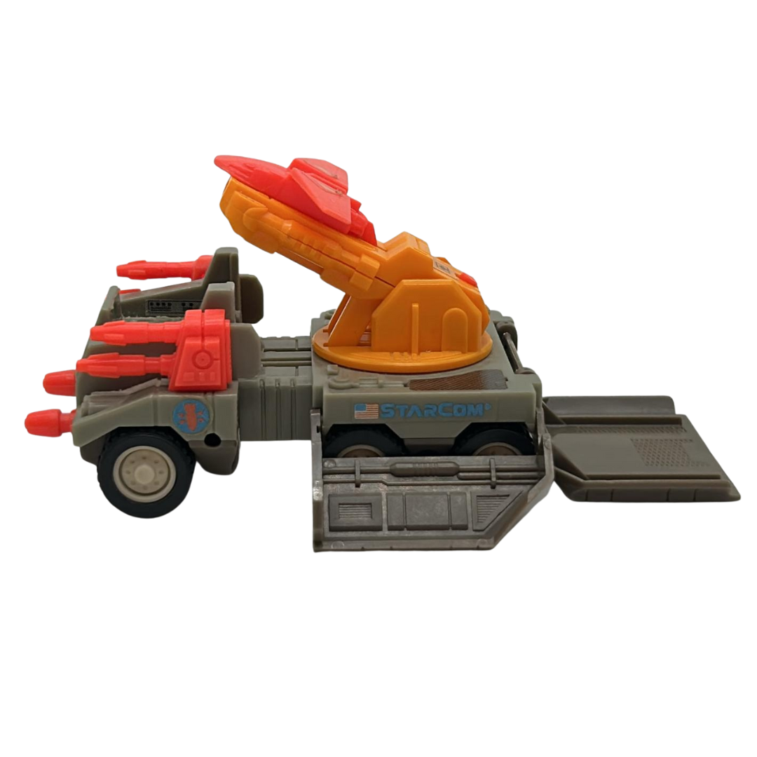Starcom Missile Fox vehicle complete with box and figure
