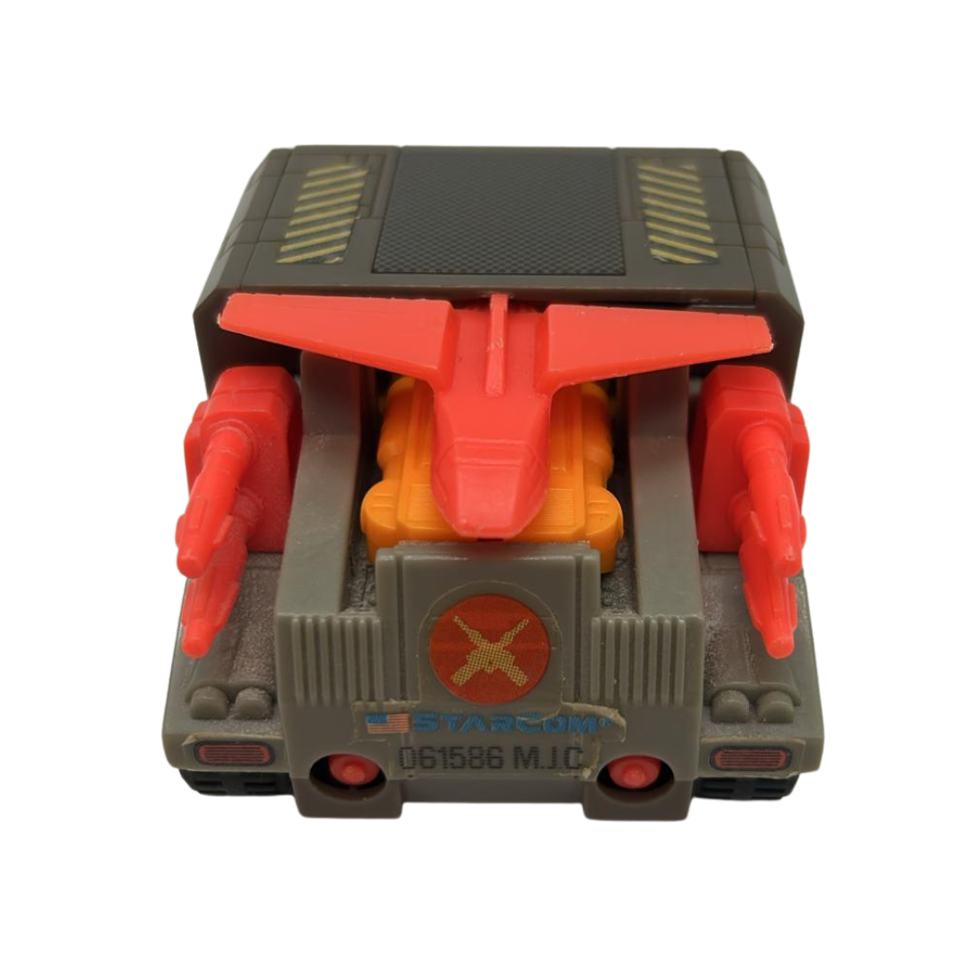 Starcom Missile Fox vehicle complete with box and figure