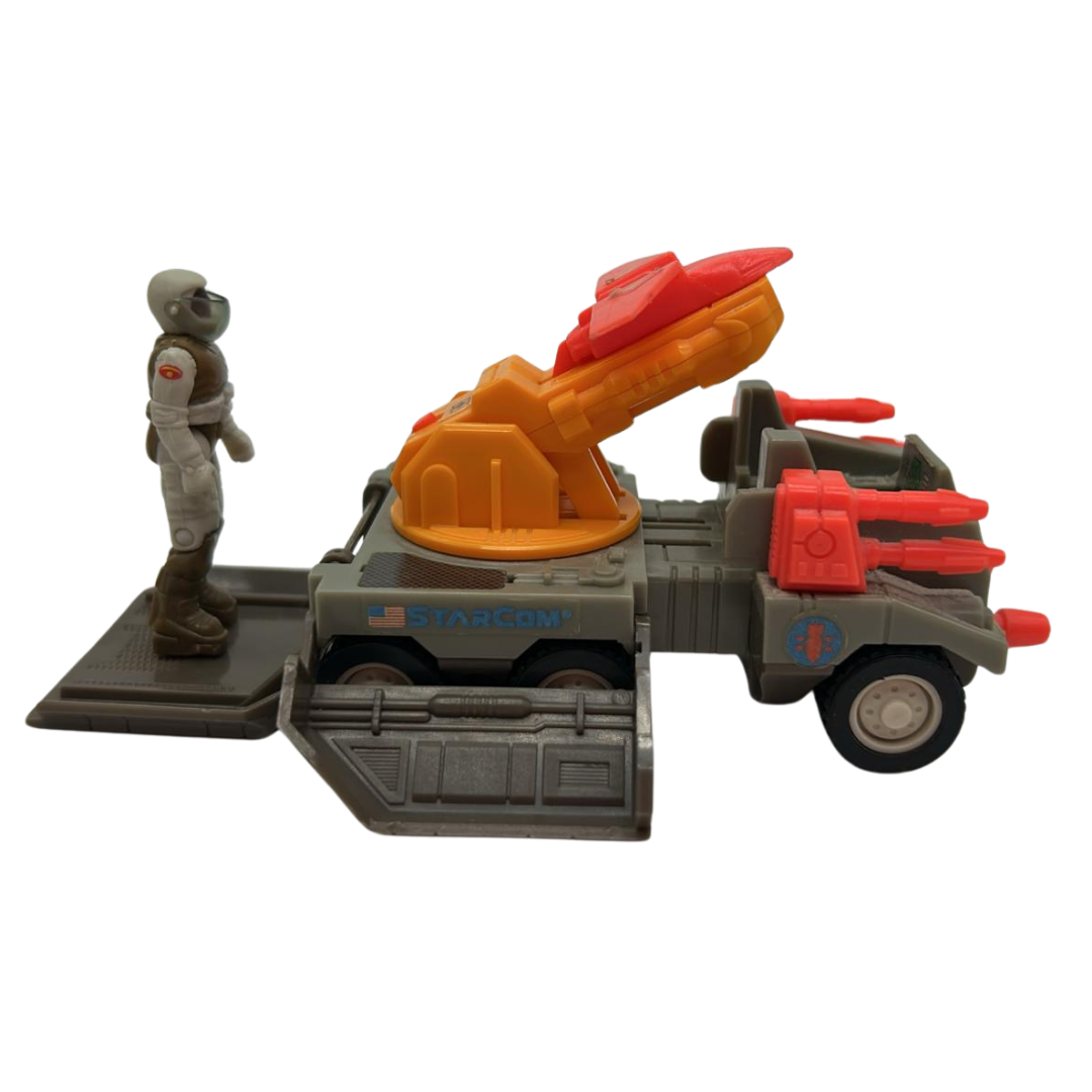Starcom Missile Fox vehicle complete with box and figure