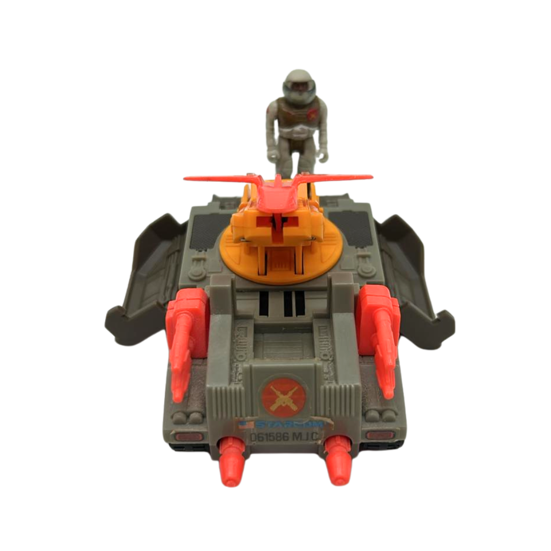 Starcom Missile Fox vehicle complete with box and figure