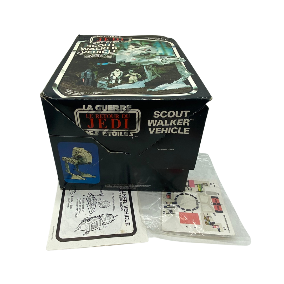 Vintage Star Wars ATST complete & boxed with insert, instructions ROTJ box