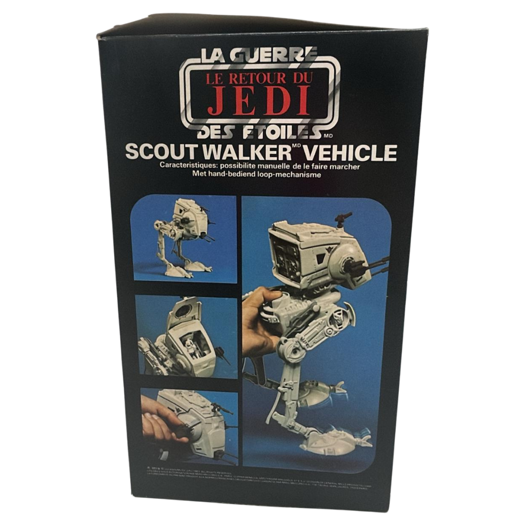 Vintage Star Wars ATST vehicle with box and instructions 128