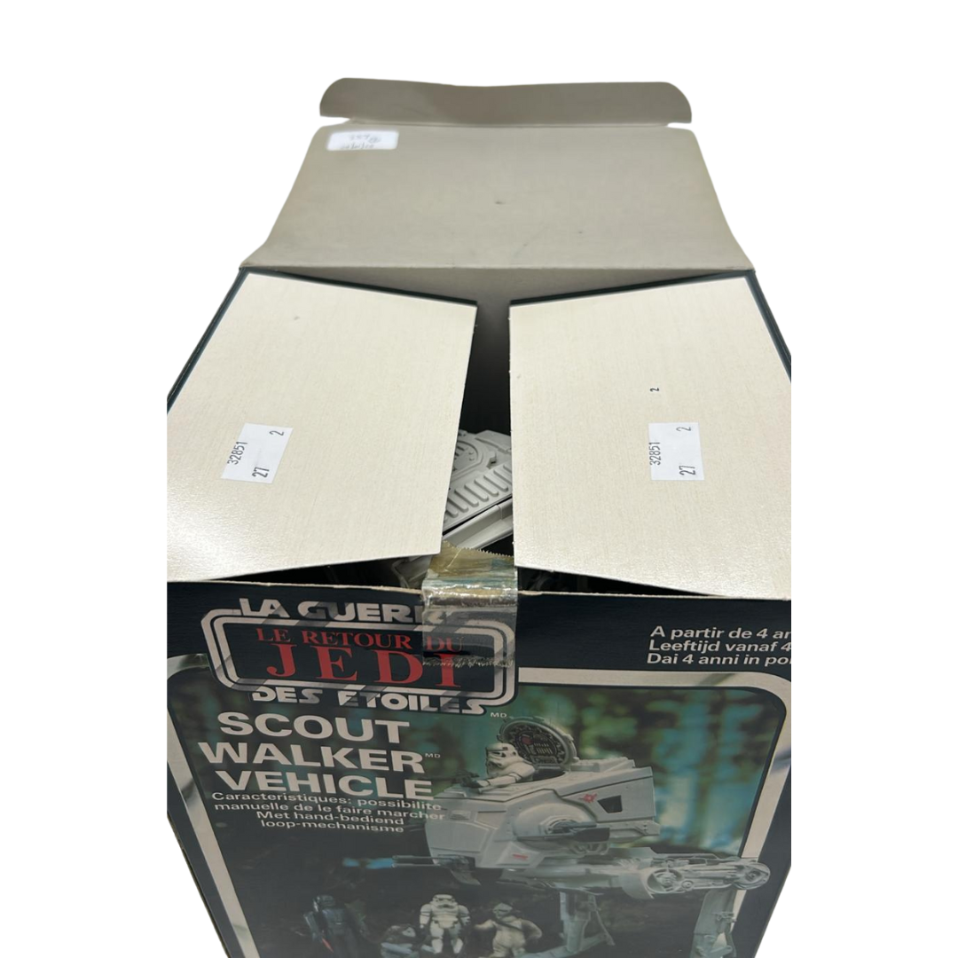 Vintage Star Wars ATST vehicle with box and instructions 128