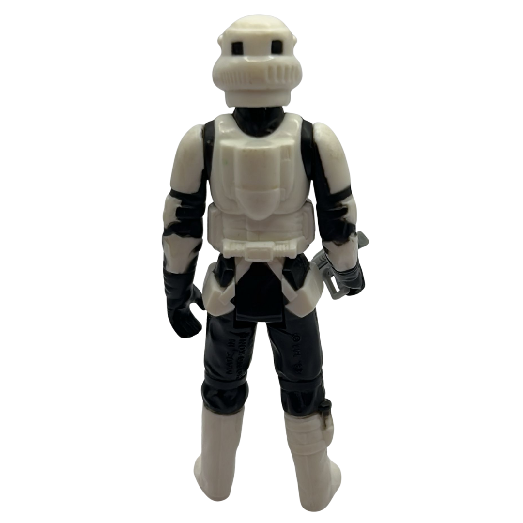 Vintage Star Wars Biker Scout figure complete Hong Kong LFL 83 792