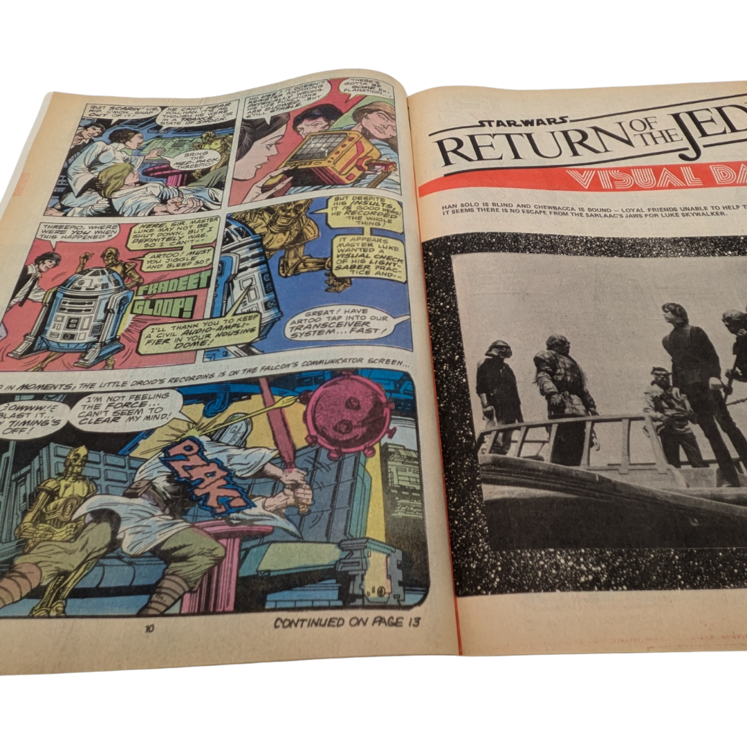 Star Wars Weekly Return of the Jedi No.35 Feb 15 1984 Marvel Comic UK