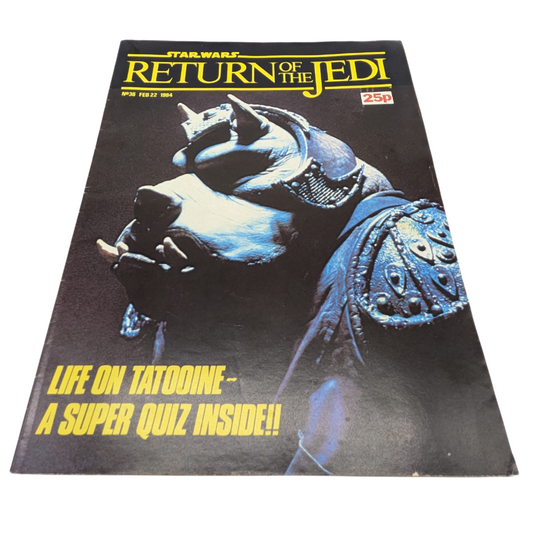 Star Wars Weekly Return of the Jedi No.36 Feb 22 1984 Marvel Comic UK