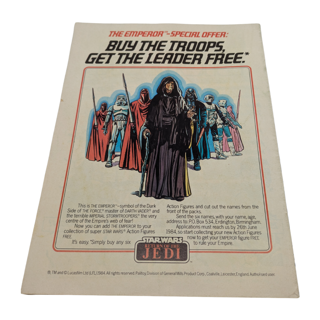 Star Wars Weekly Return of the Jedi No.38 March 7 1984 Marvel Comic UK