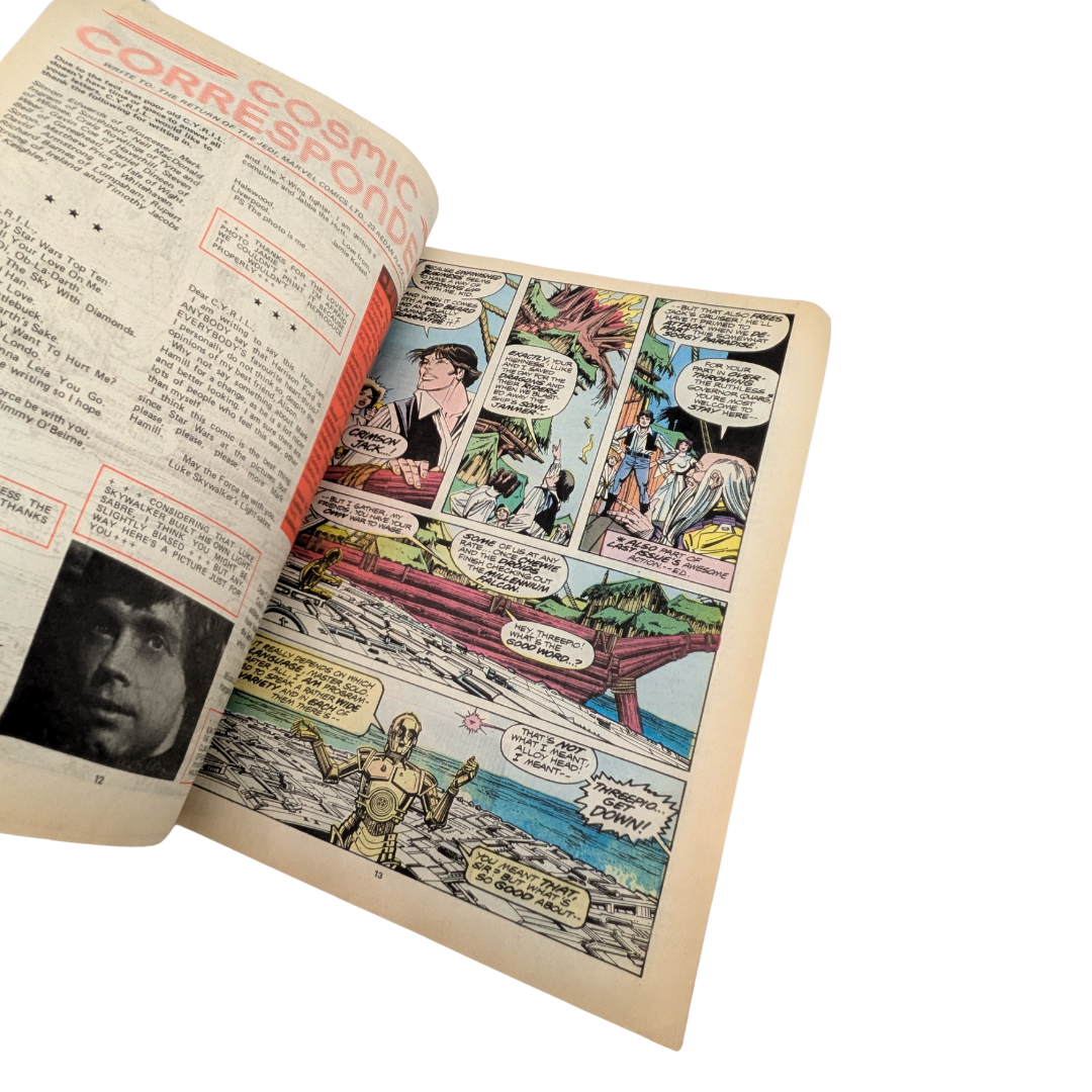 Star Wars Return of the Jedi No.33 Feb 1 1984 Marvel Comic UK Palitoy