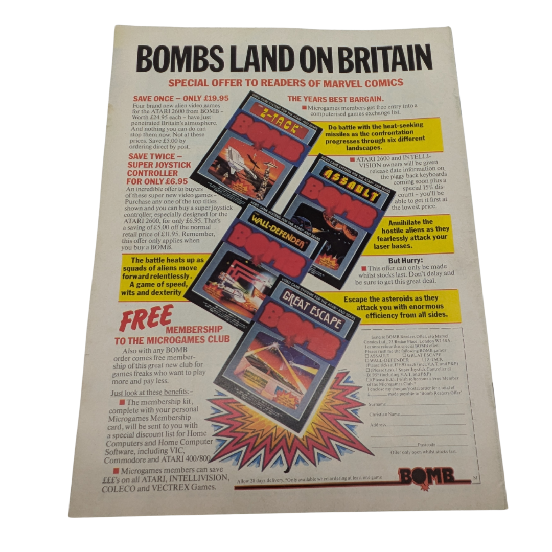 Star Wars Weekly Return of the Jedi No.34 Feb 8 1984 Marvel Comic UK