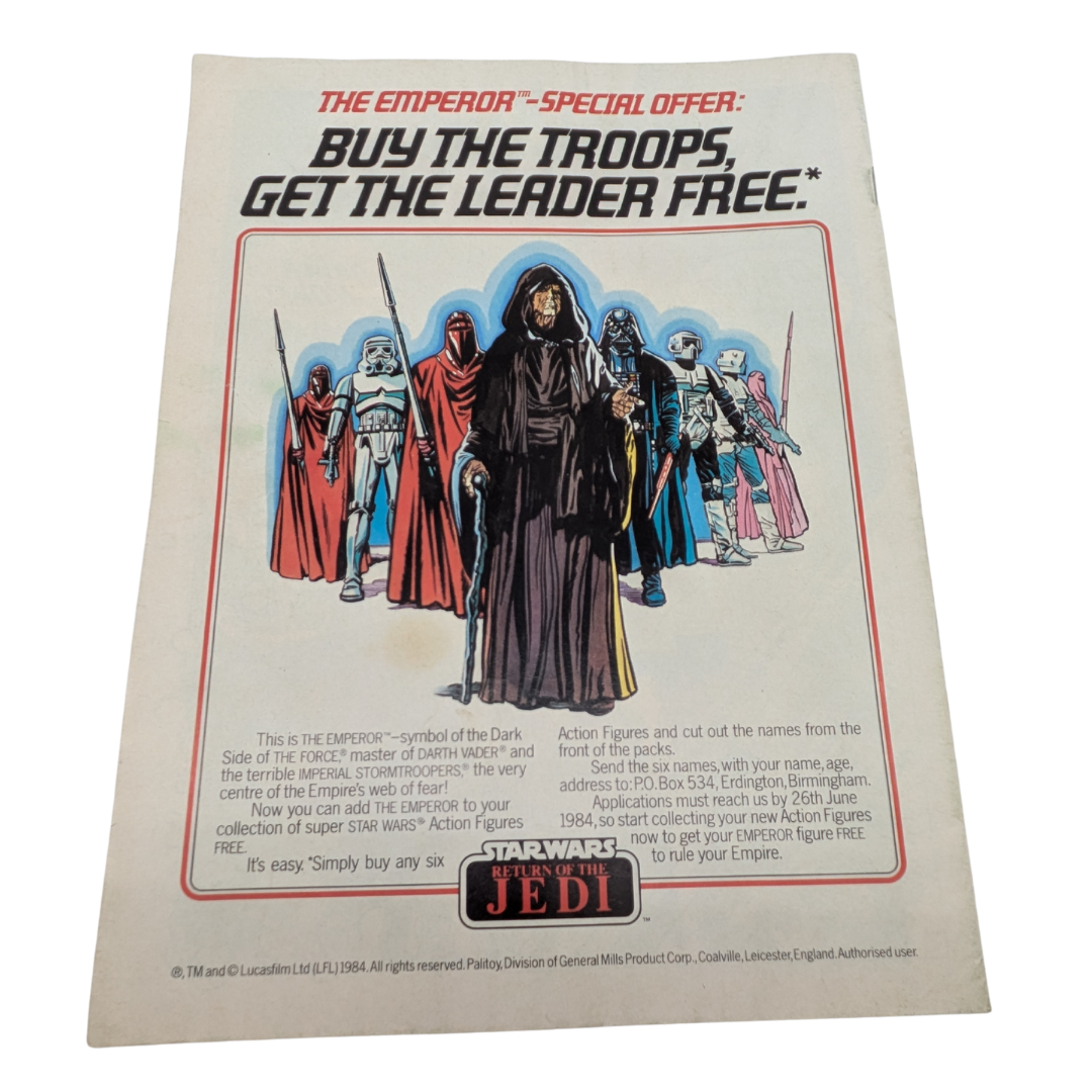 Star Wars Weekly Return of the Jedi No.35 Feb 15 1984 Marvel Comic UK