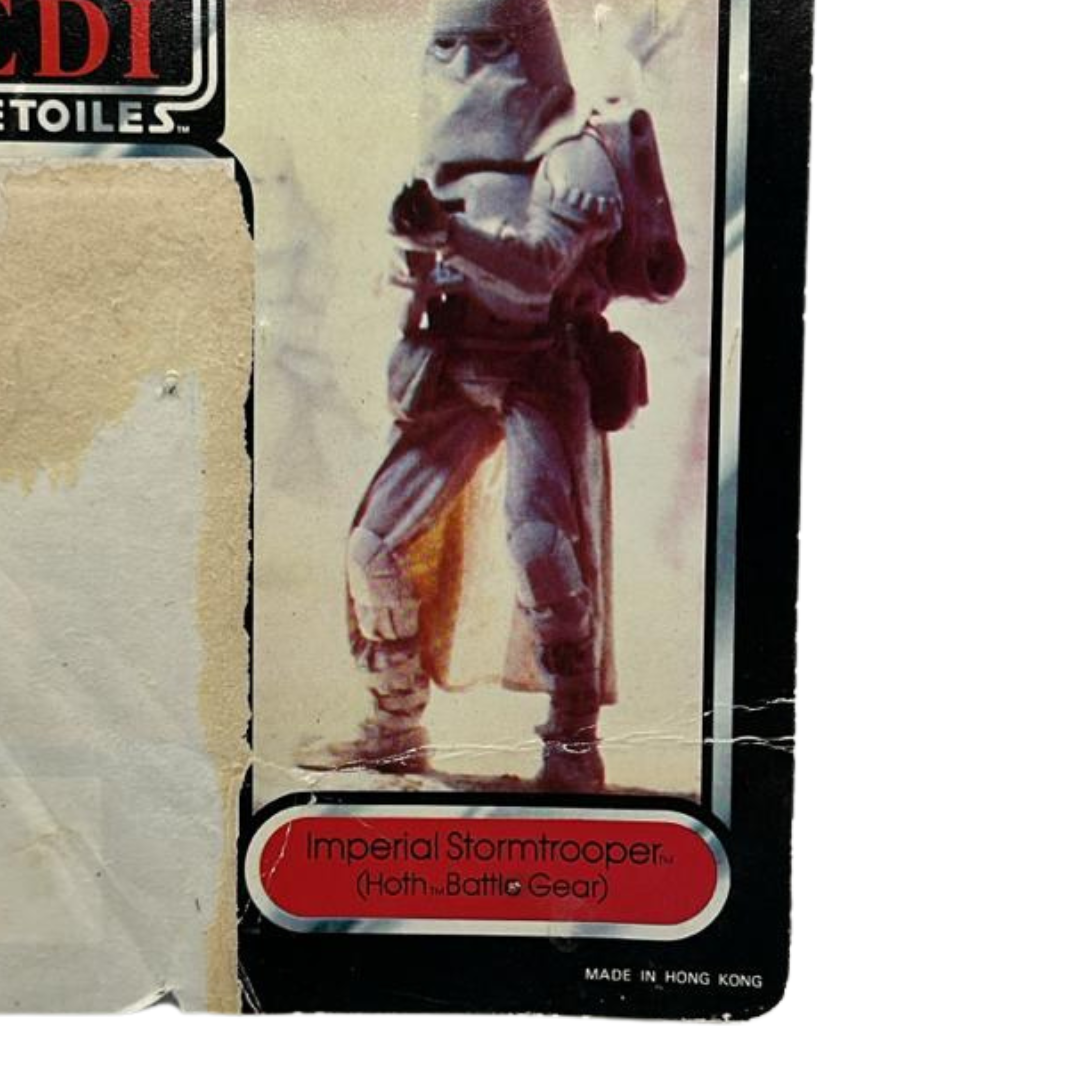 Vintage Star Wars Imperial Stormtrooper Hot battlegear tri logo 79 back