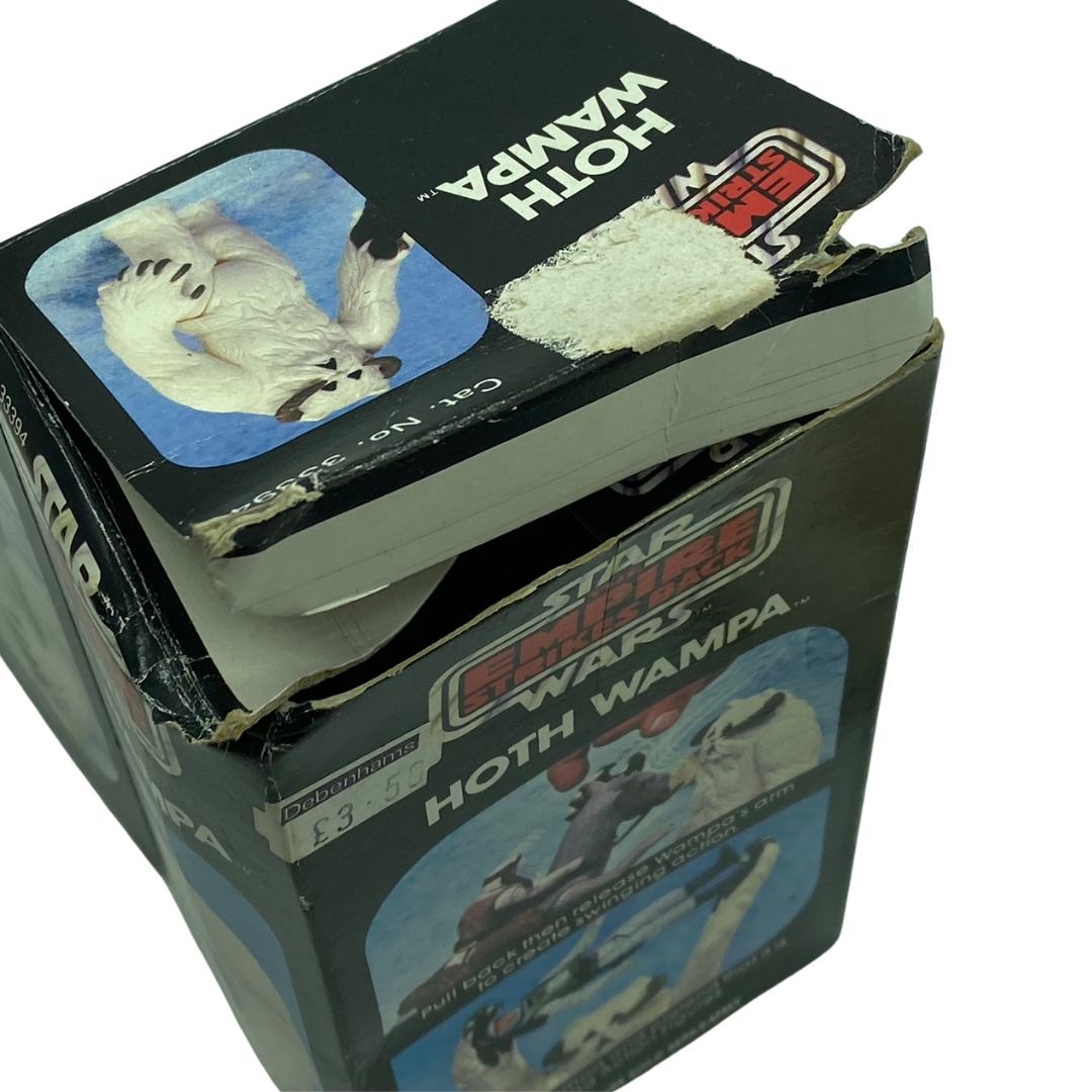 Vintage Star Wars Hoth Wampa in Palitoy box SW19