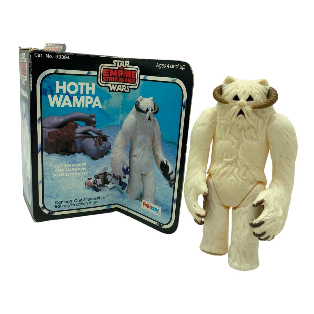 Vintage Star Wars Hoth Wampa in Palitoy box SW19