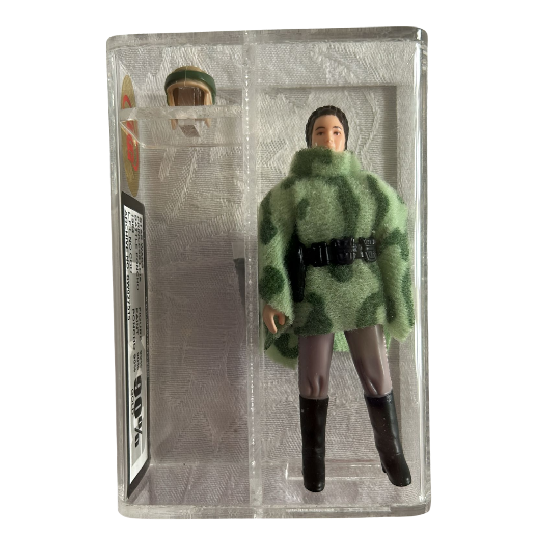 Vintage Star Wars Princess Leia Endor GRADED UKG 90% Gold (90/90/90) Excellent