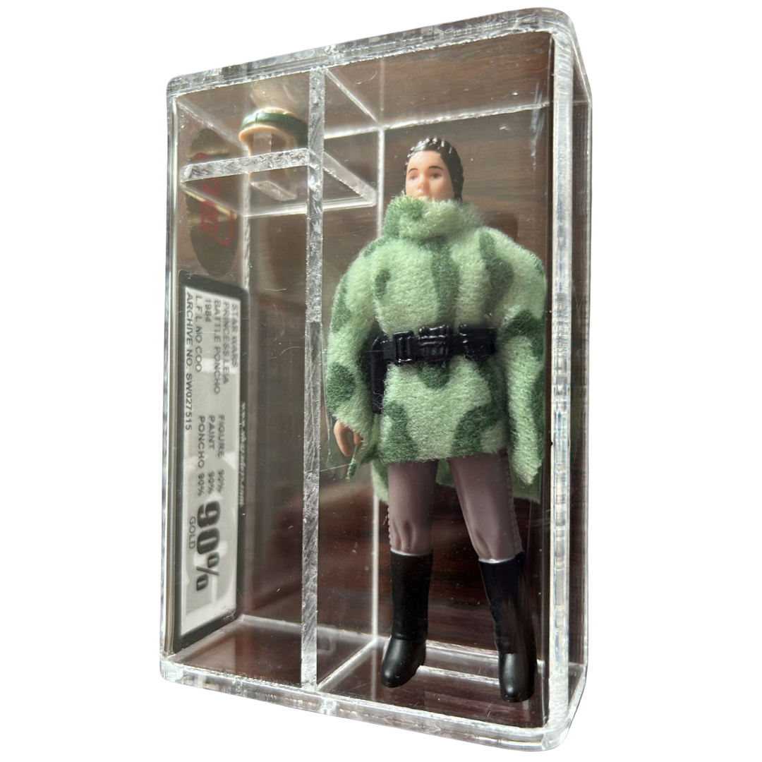 Vintage Star Wars Princess Leia Endor GRADED UKG 90% Gold (90/90/90) Excellent