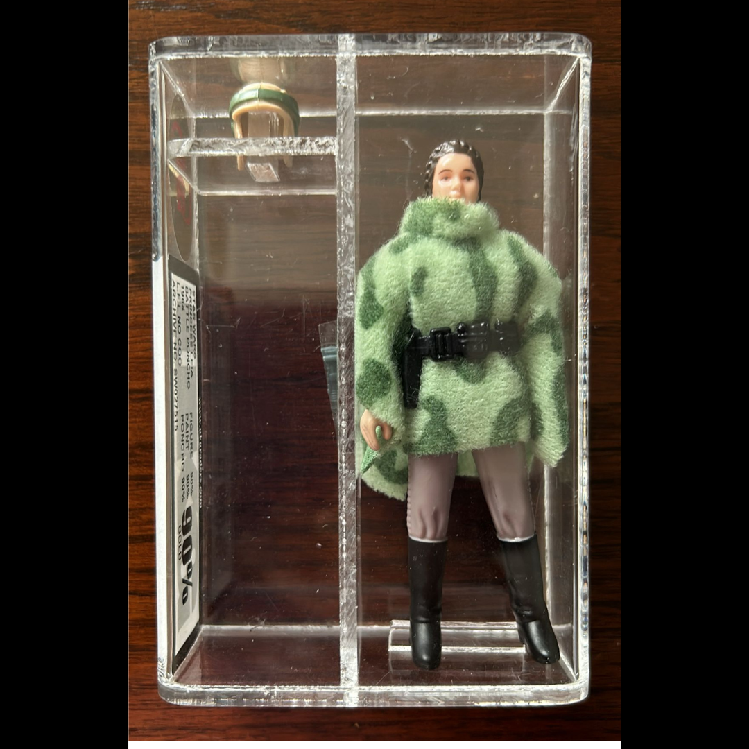 Vintage Star Wars Princess Leia Endor GRADED UKG 90% Gold (90/90/90) Excellent