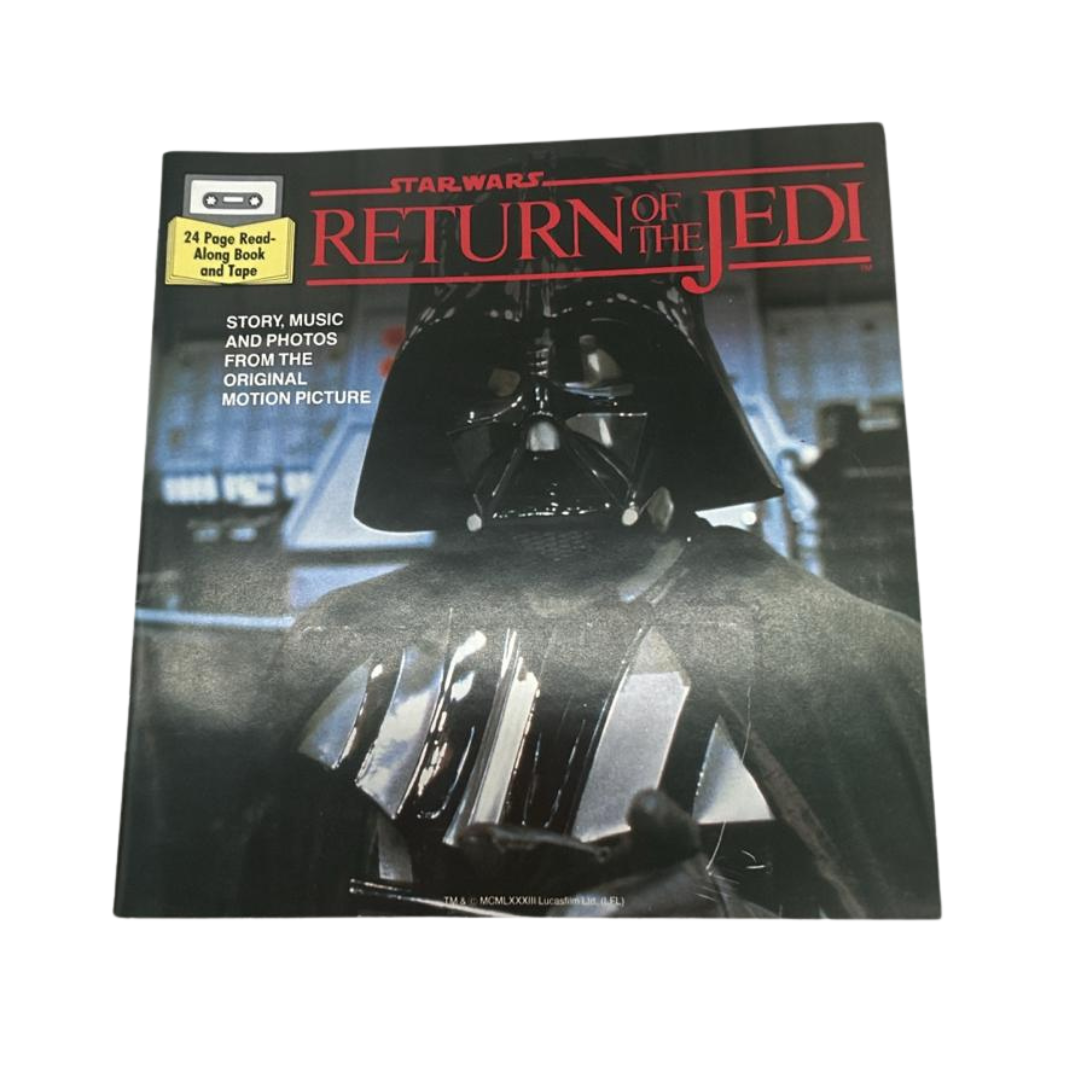 Star Wars Return Of The Jedi read along tape book and cassette tape 303