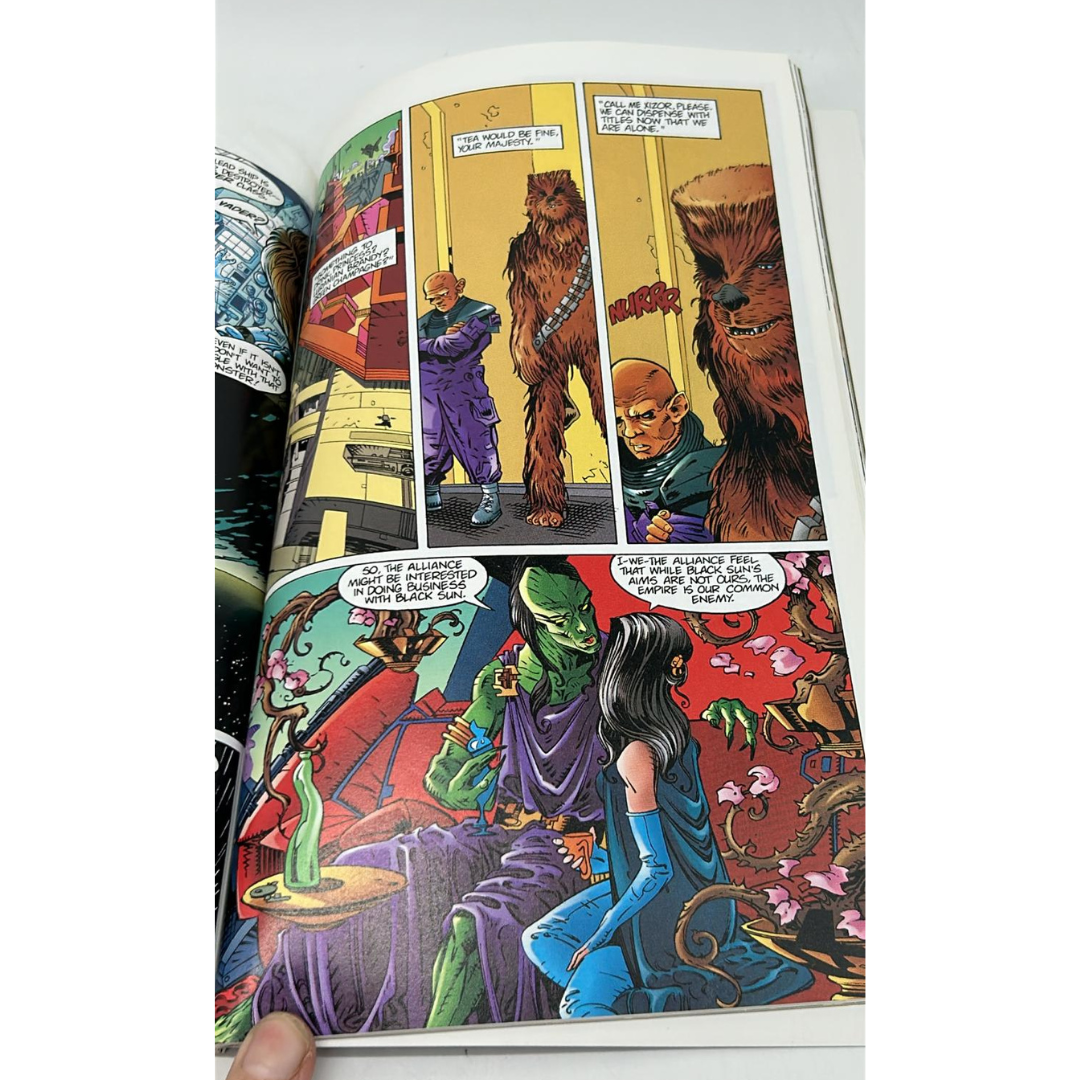 Star Wars Shadows Of The Empire book comic style graphic novel by Boxtree 348
