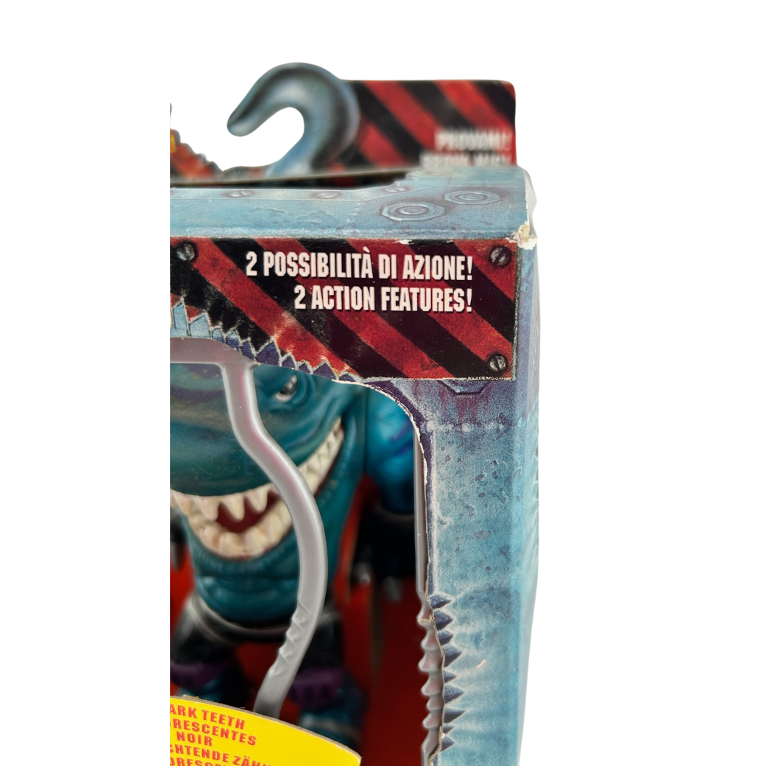 Street Sharks Blades figure in a good box vintage toy by Mattel 254