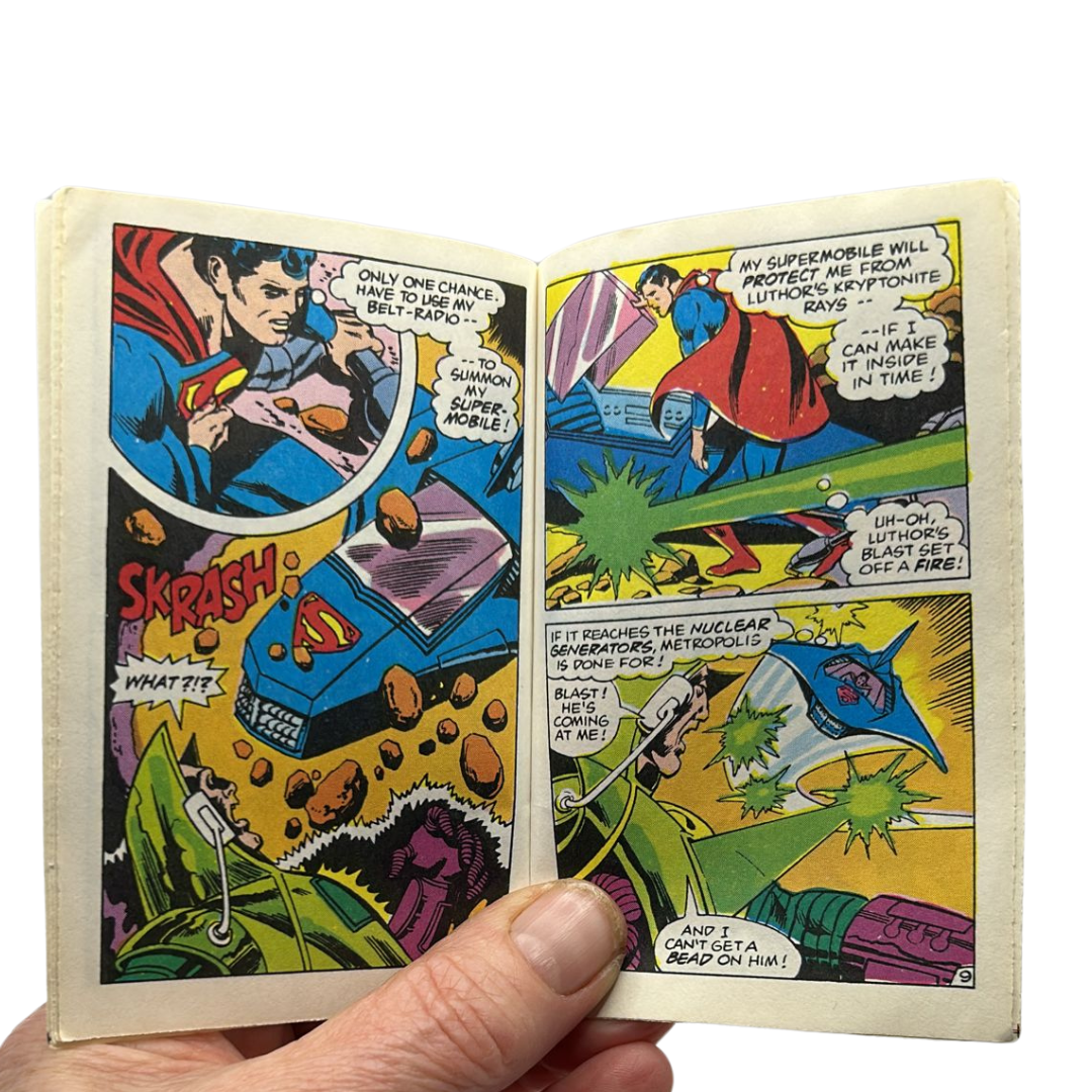 Kenner Super Powers original vintage Superman with working action 453