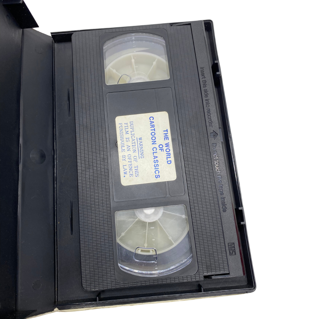 Techno Police cartoon on VHS Video