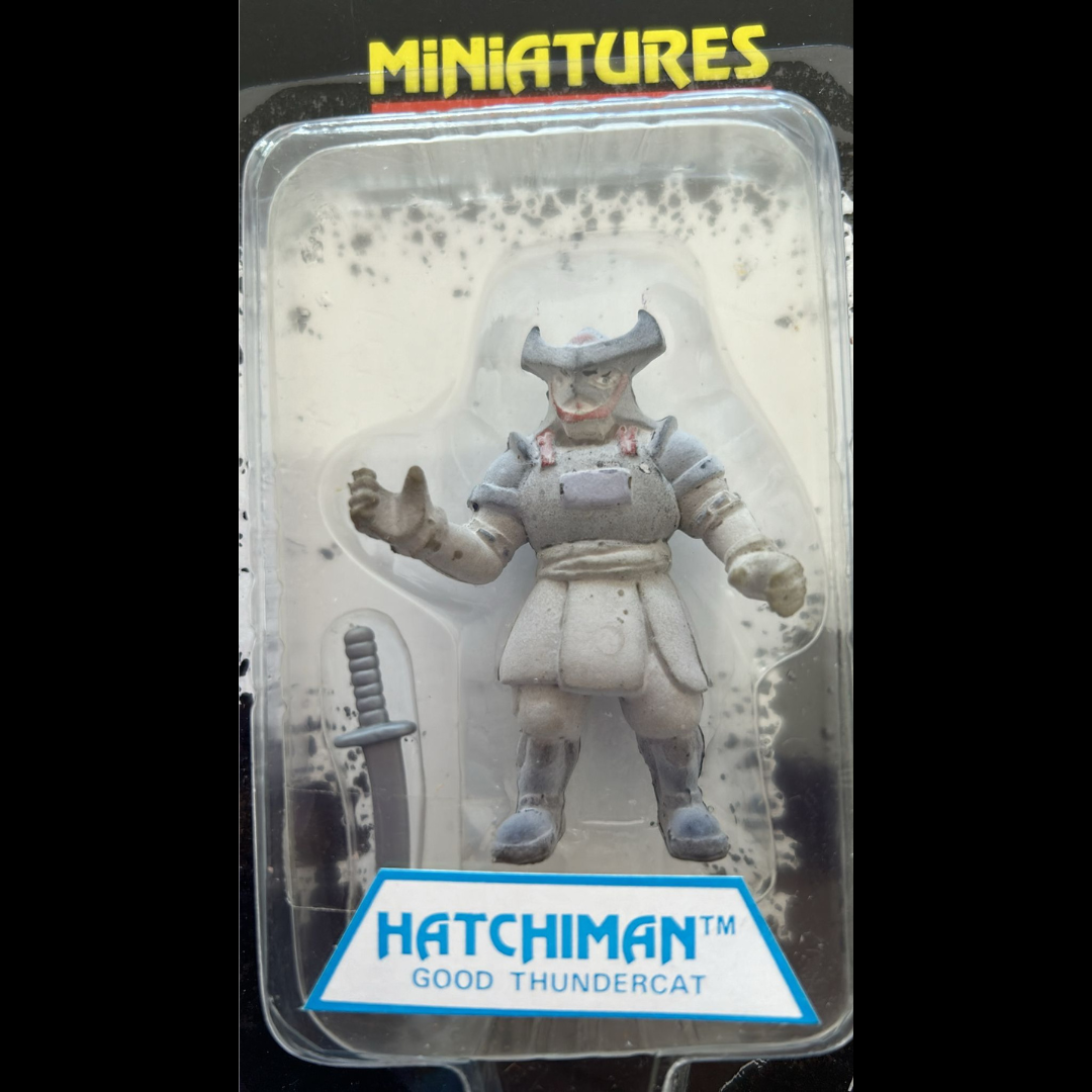 Thundercats Hatchiman Vintage 1980's Mini Figure Miniatures MOC frosted figure