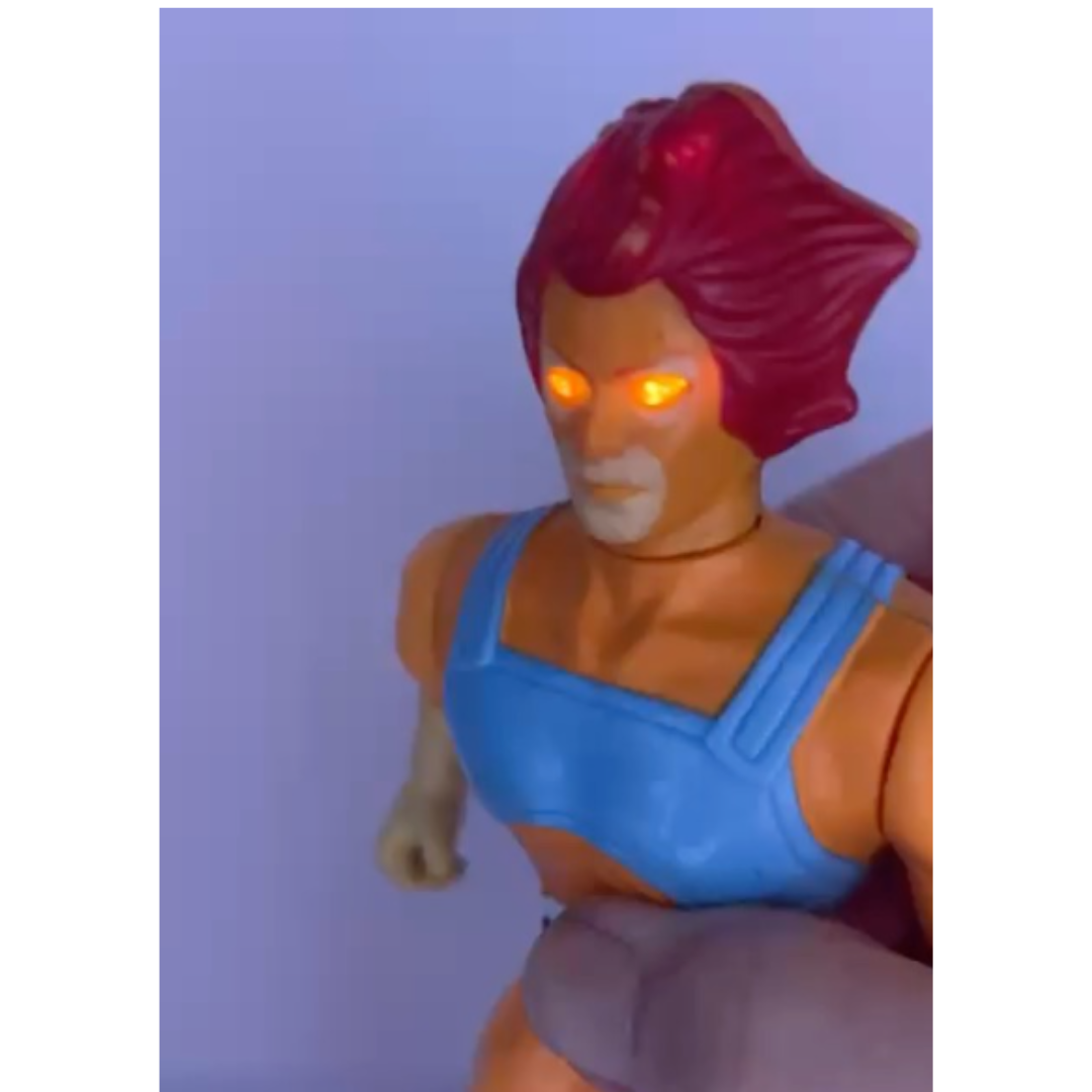 Thundercats Liono complete with glove, sword and battery pack 882