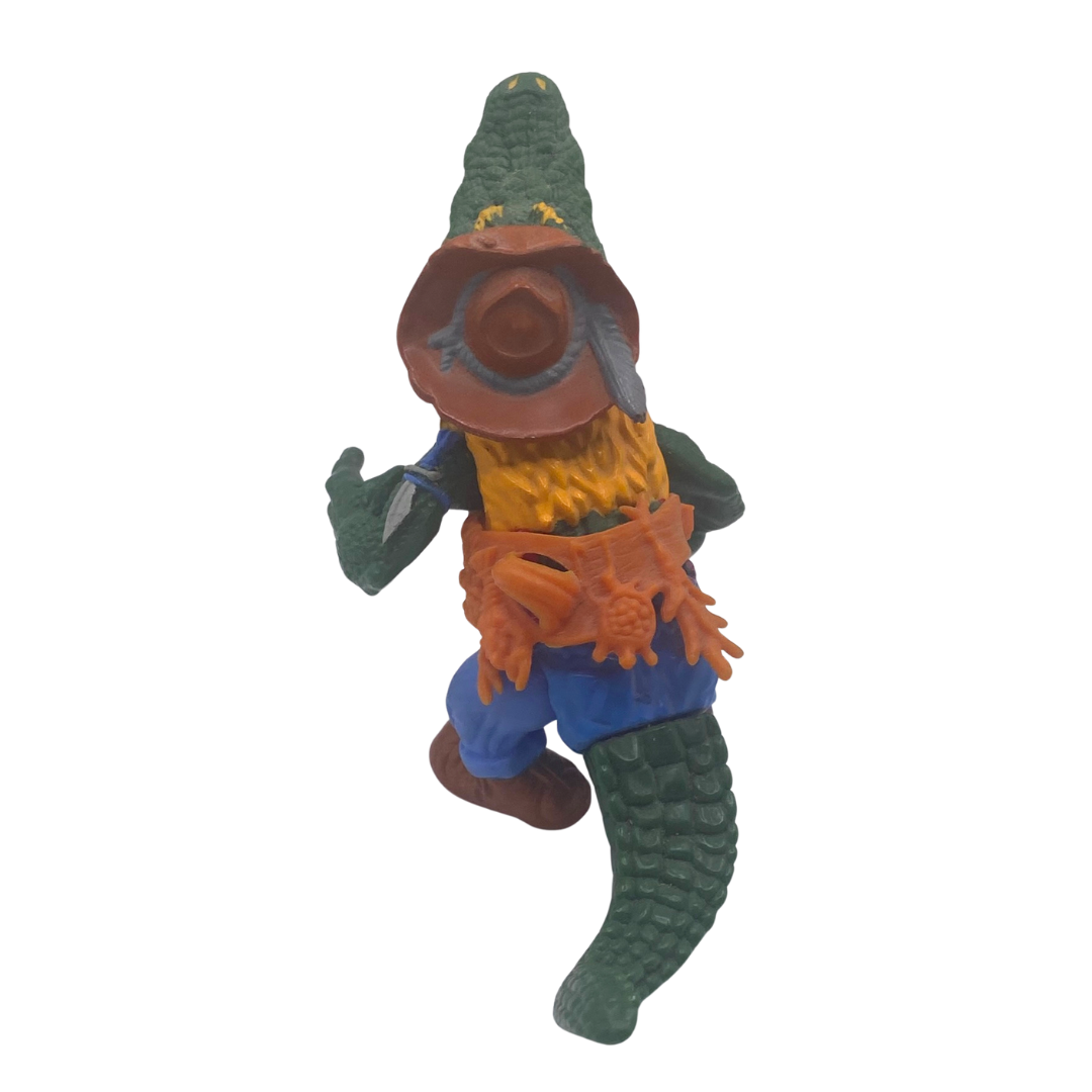 Teenage Mutant Ninja Turtles Leatherhead figure complete TMNT T1