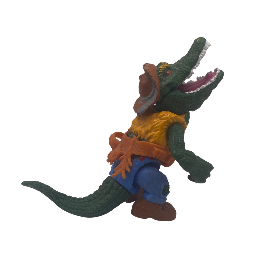 Teenage Mutant Ninja Turtles Leatherhead figure complete TMNT T1