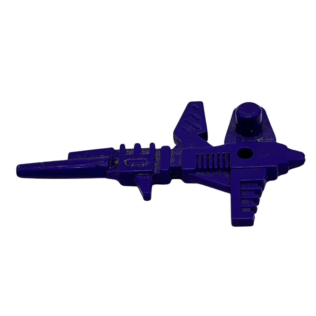 Transformers G1 Blitzwing gun part, Triplechanger, Decepticon, weapon 318