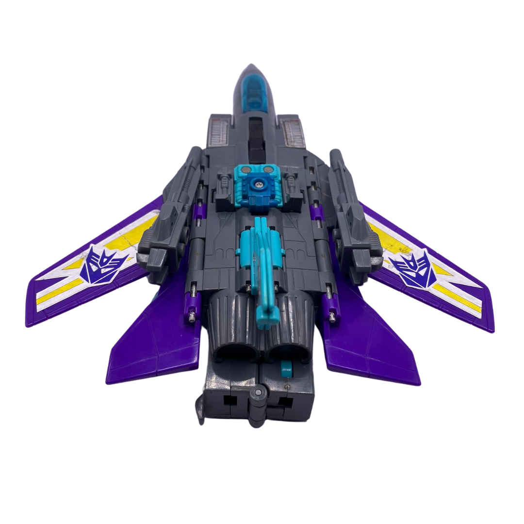 Transformers G1 Darkwing and Throttle complete Decepticon 100