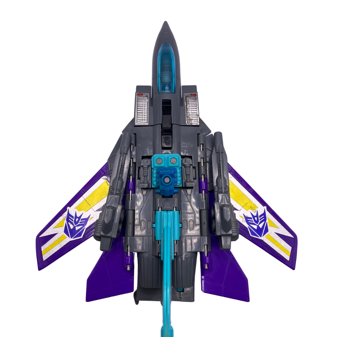 Transformers G1 Darkwing and Throttle complete Decepticon 100