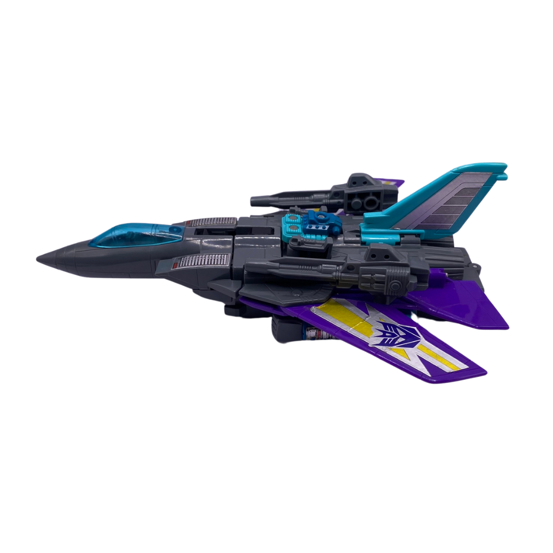 Transformers G1 Darkwing and Throttle complete Decepticon 100