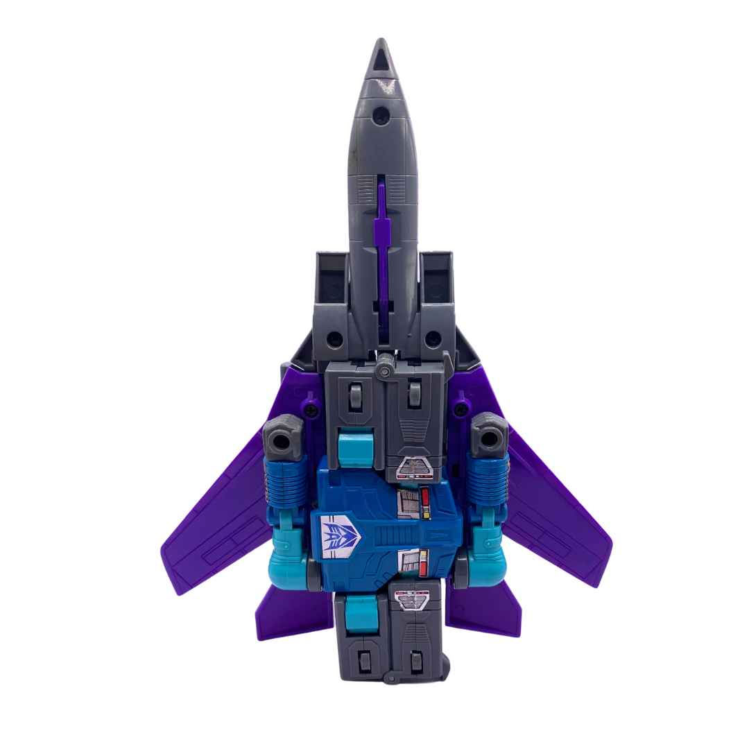 Transformers G1 Darkwing and Throttle complete Decepticon 100