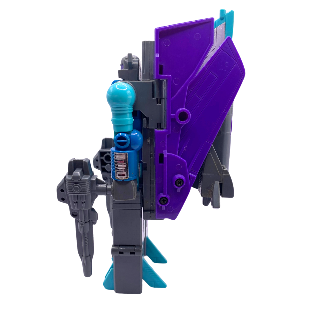 Transformers G1 Darkwing and Throttle complete Decepticon 100