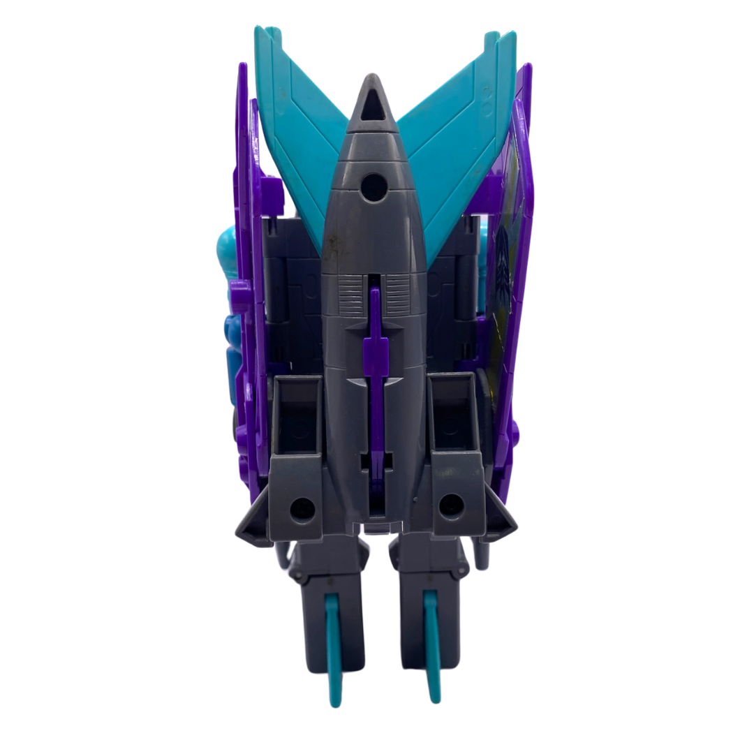 Transformers G1 Darkwing and Throttle complete Decepticon 100