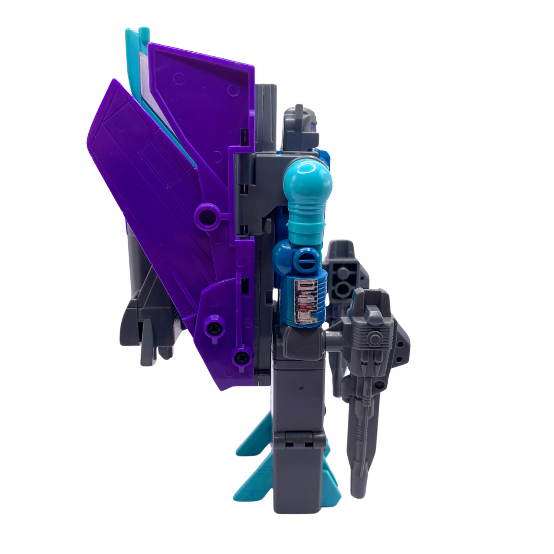 Transformers G1 Darkwing and Throttle complete Decepticon 100