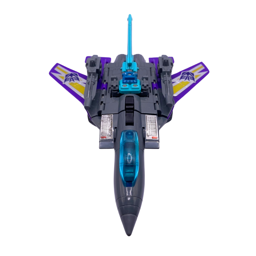 Transformers G1 Darkwing and Throttle complete Decepticon 100