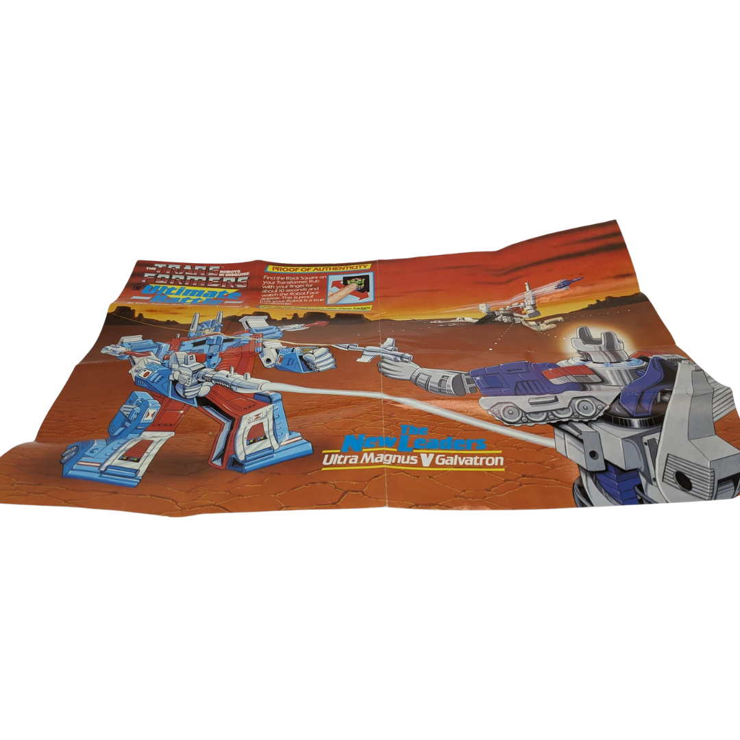 Transformers G1 Poster Product poster Ultimate Battle Ultra Magnus VS Galvatron