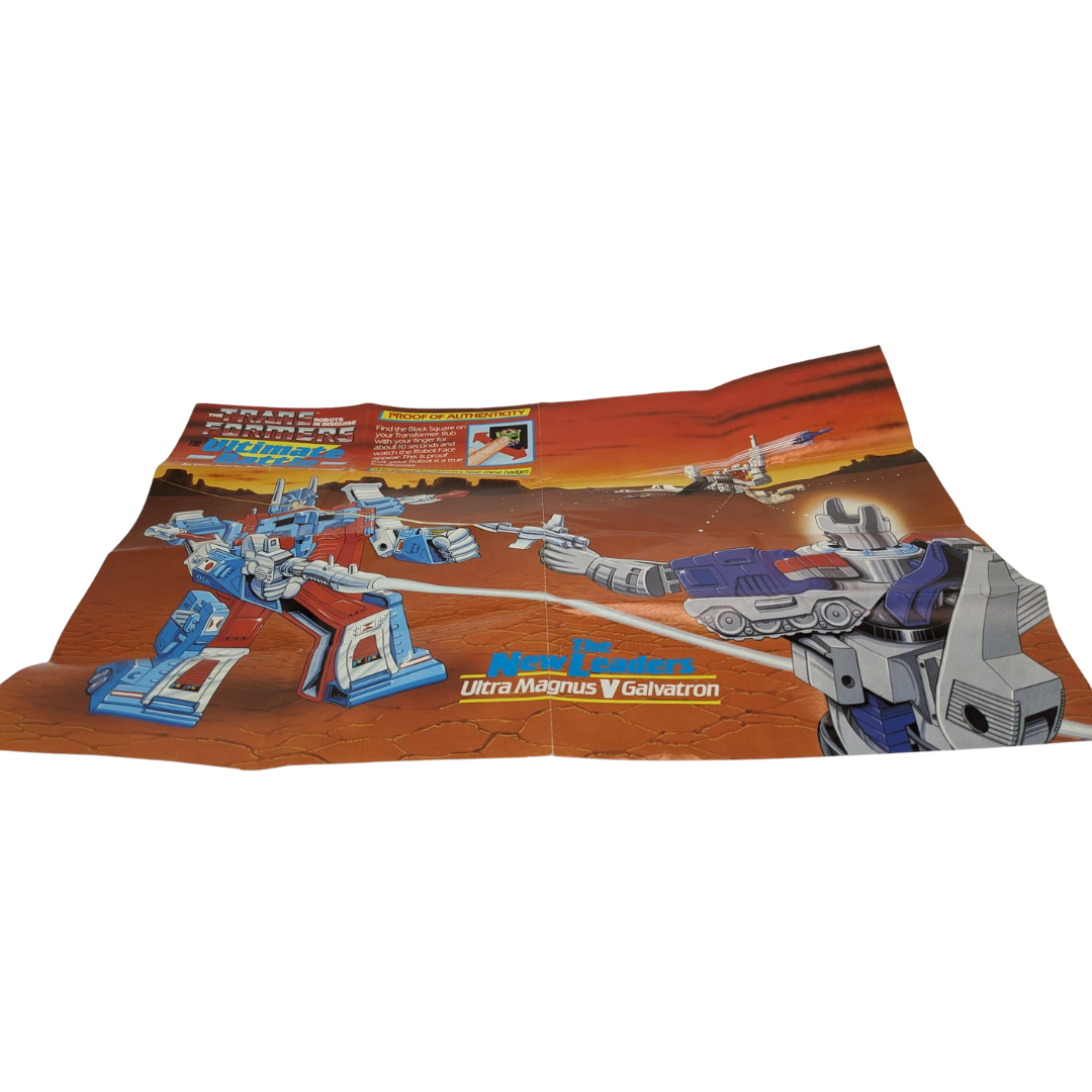 Transformers G1 Product poster Ultimate Battle Ultra Magnus VS Galvatron 332