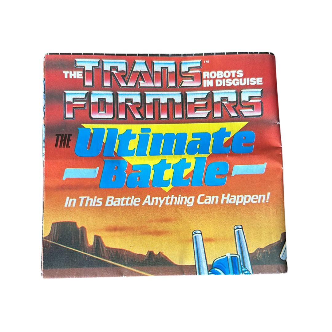 Transformers g1 Product poster Ultimate Battle Ultra Magnus VS Galvatron