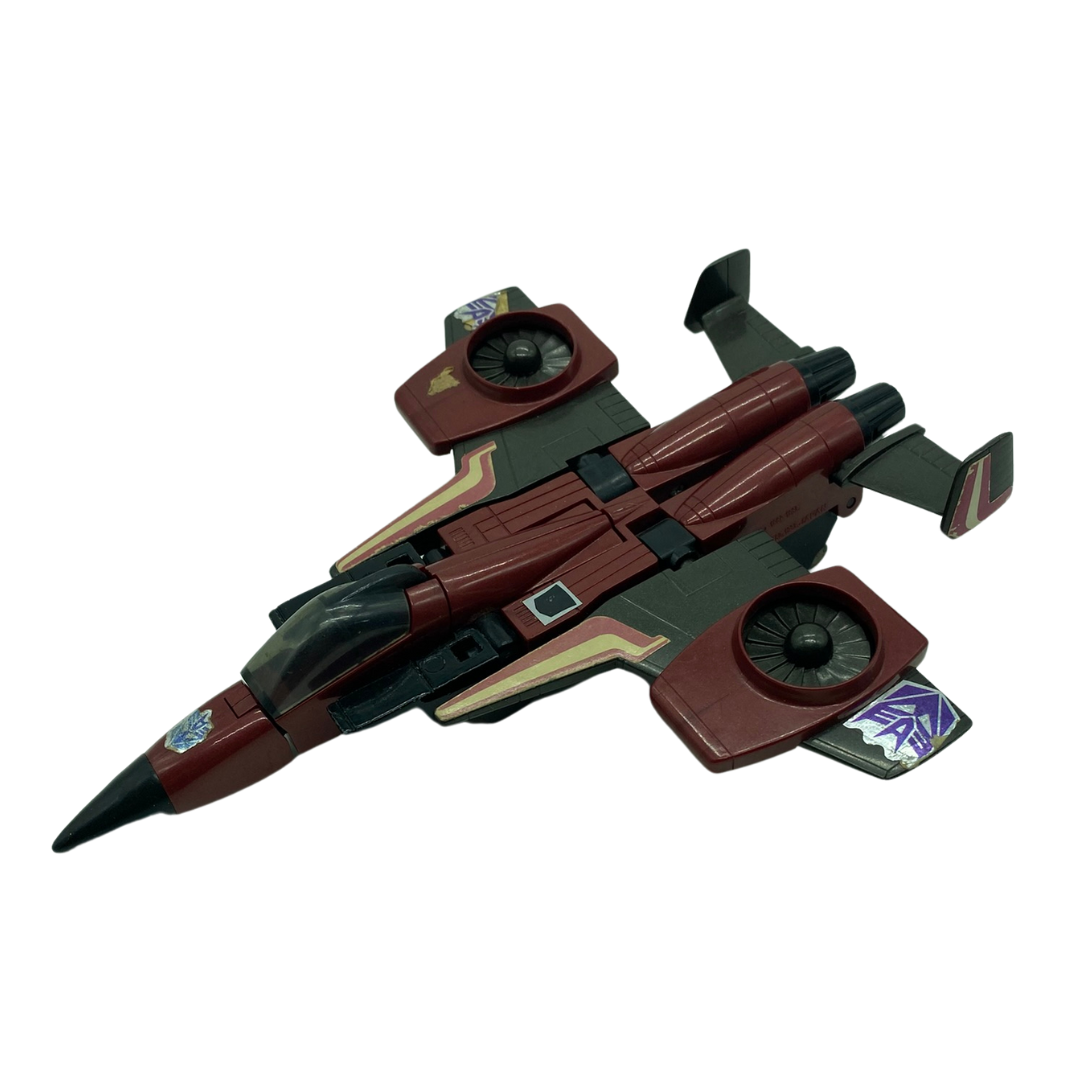 Transformers G1 Thrust Seeker Jet not complete Decepticon 217