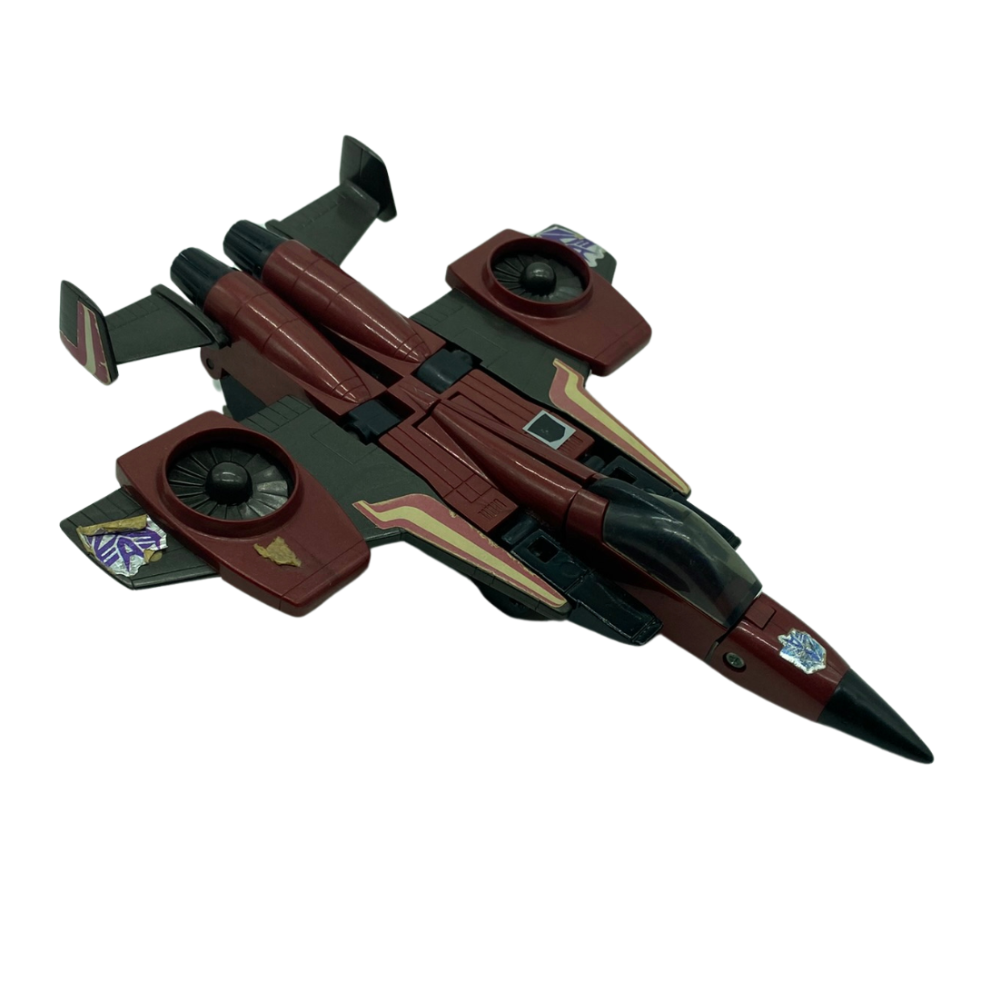 Transformers G1 Thrust Seeker Jet not complete Decepticon 217