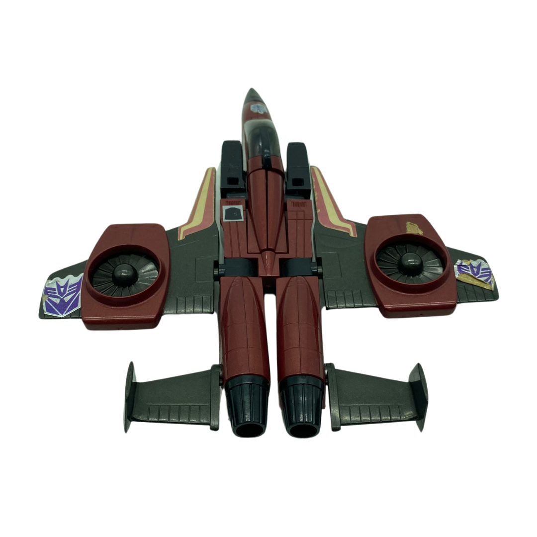 Transformers G1 Thrust Seeker Jet not complete Decepticon 217