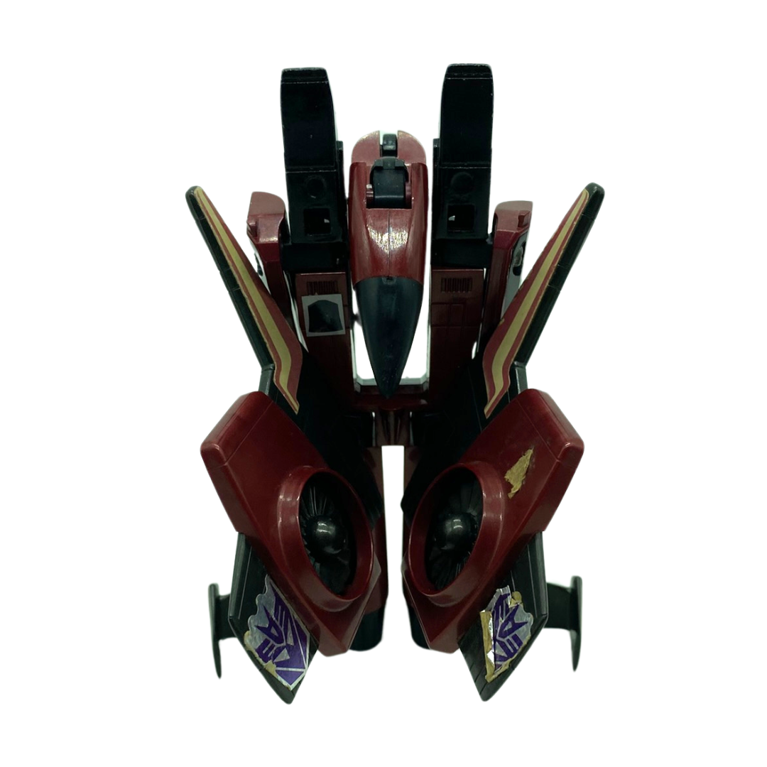 Transformers G1 Thrust Seeker Jet not complete Decepticon 217