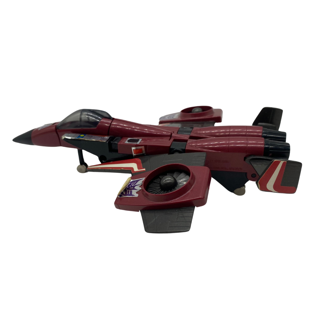 Transformers G1 Thrust Seeker Jet complete Decepticon 200E