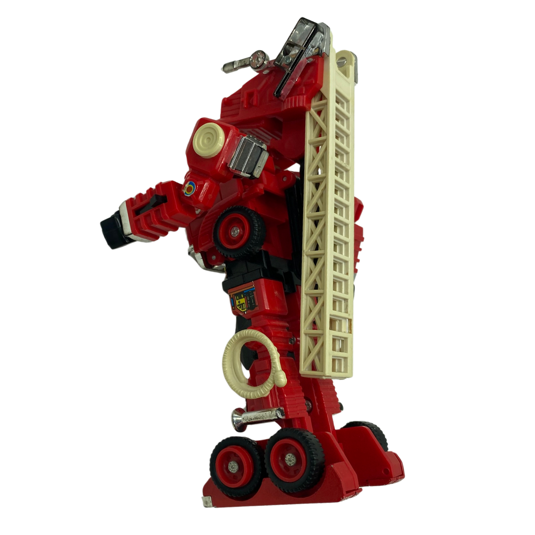 Transformers G1 Inferno Fire engine complete with paperwork 97B