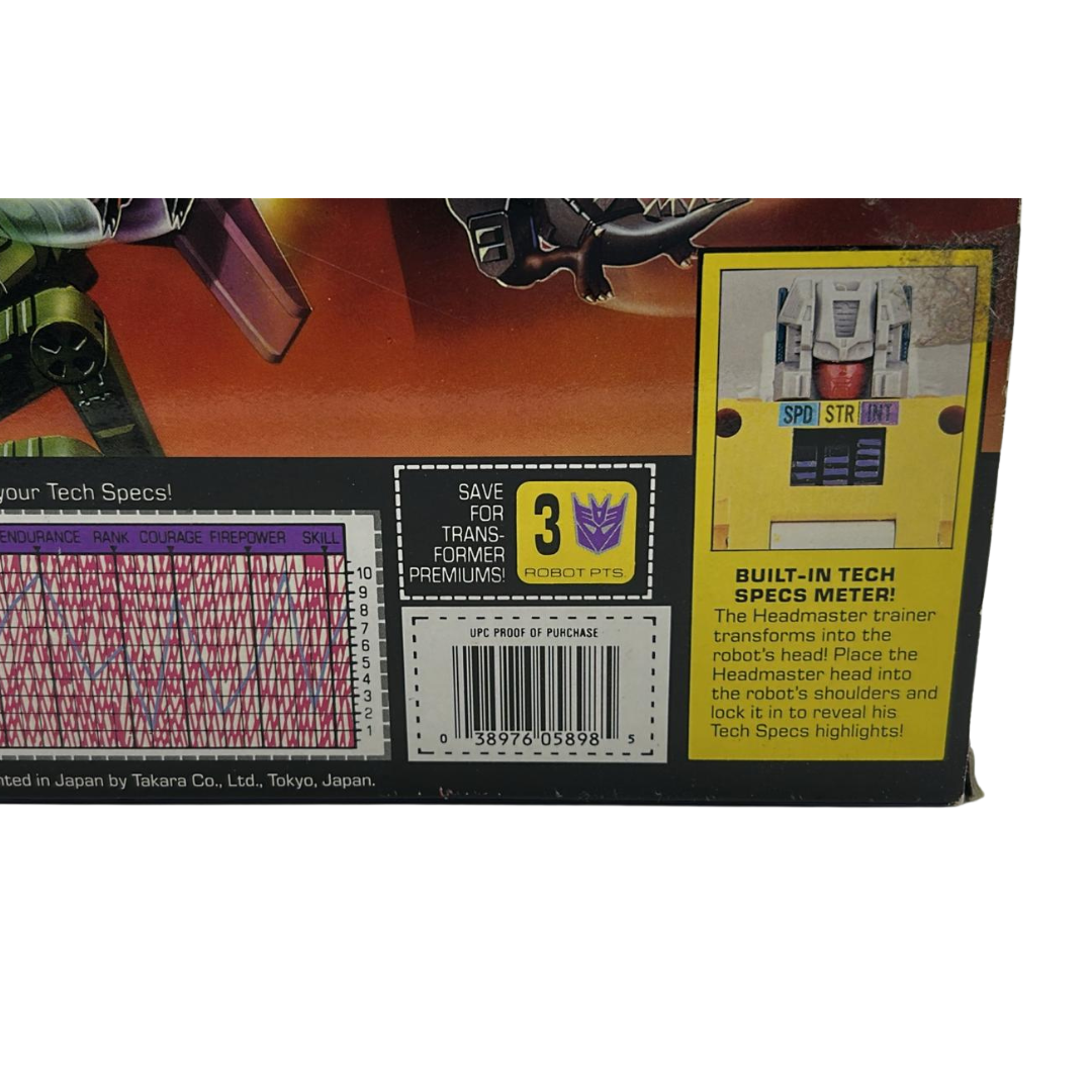 Transformers G1 Weirdwolf Headmaster Figure complete boxed & inserts